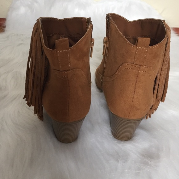 Express Booties Block Heels - Picture 3 of 6